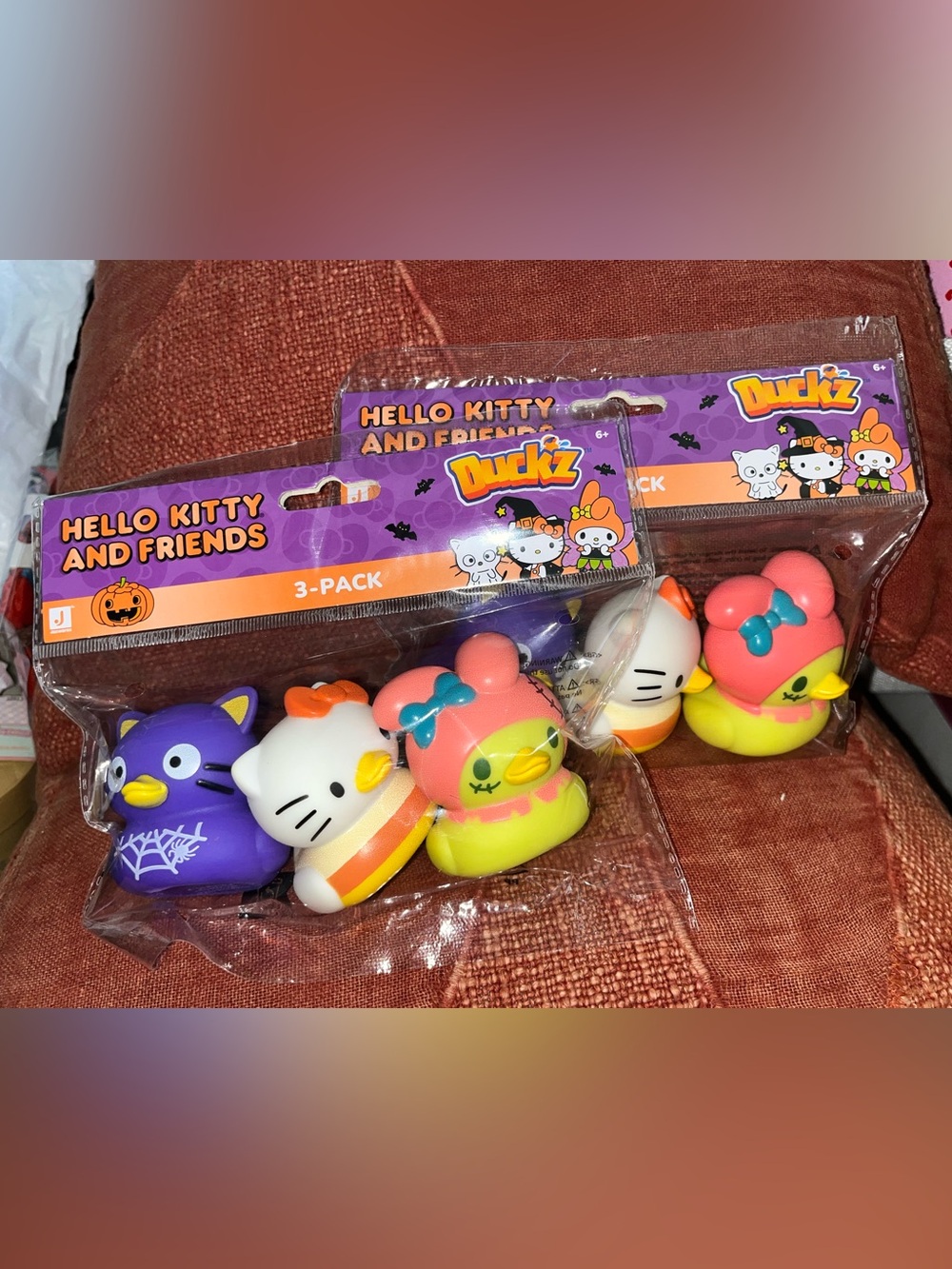 Hello Kitty and Friends 3-Pack Rubber Duck 2 Set Bundle NEW NWT
